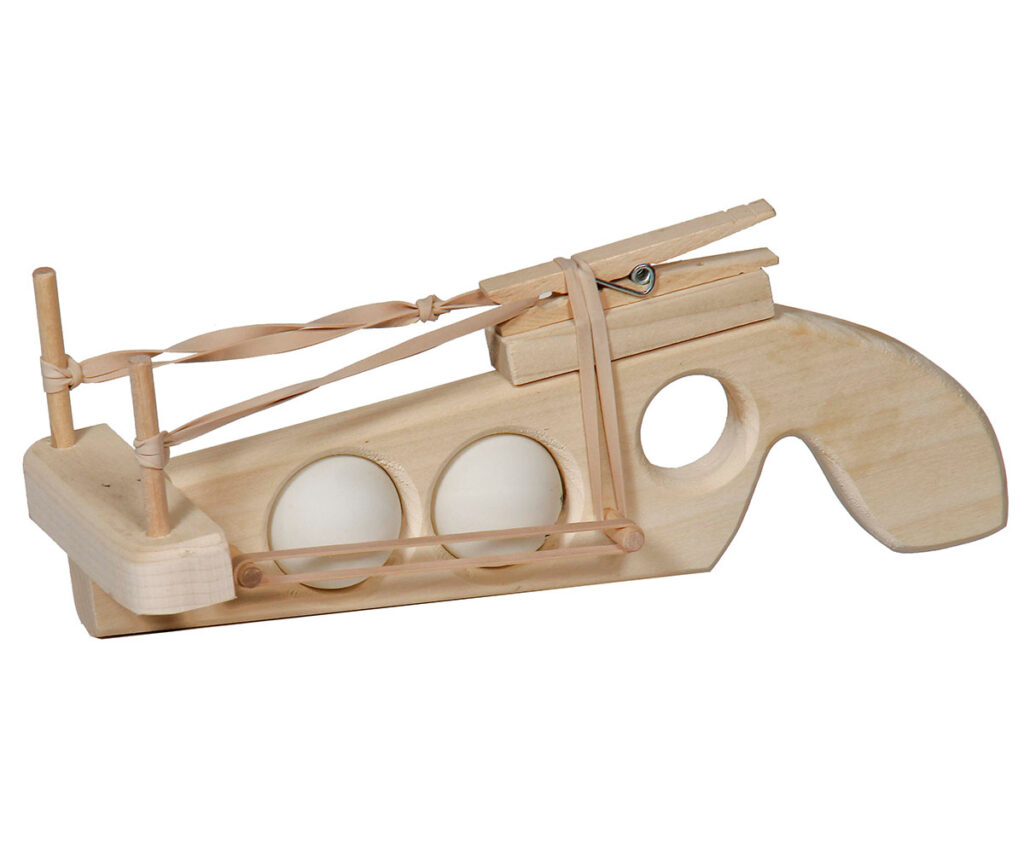 Ping Pong 2 Ball Gun - Midwest Woodworks